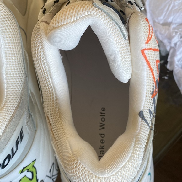 ❤️ NAKED WOLFE (NW)  BRAND NEW LEATHER CHUNKY PLATFORM LIMITED EDITION SNEAKER - Picture 7 of 7